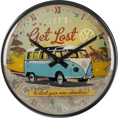 Horloge Murale Volkswagen Vw Bulli - 31cm Horloge Murale Volkswagen Vw Bulli - 31cm