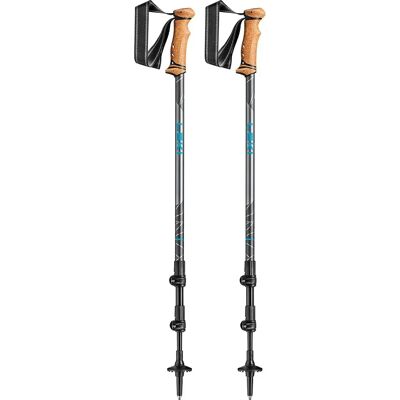 Bastoane de trekking Leki Speed Lock Plus - Unisex - Anthracite/Petrol Bastoane de trekking Leki Speed Lock Plus - Unisex - Anthracite/Petrol