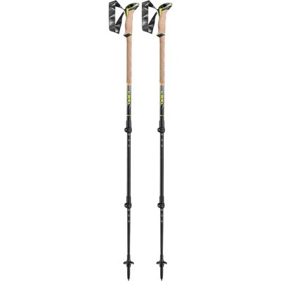 Leki Sherpa - Adjustable Trekking Poles - Grey/Yellow Leki Sherpa - Adjustable Trekking Poles - Grey/Yellow