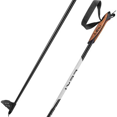 Leki XTA Base Schwarz/Weiß - 120 cm Langlaufstöcke Leki XTA Base Schwarz/Weiß - 120 cm Langlaufstöcke