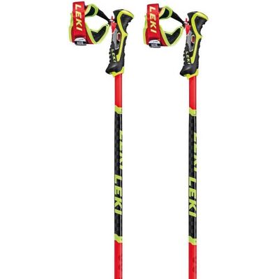 Leki WCR TBS SL 3D - Rood/Zwart/Geel - Skistok Leki WCR TBS SL 3D - Rood/Zwart/Geel - Skistok