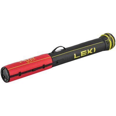 LEKI Langrennsstaver Tube Bag - Vario 8p - Lys Rød/Sort/Nebøy Yellow - Langrenn LEKI Langrennsstaver Tube Bag - Vario 8p - Lys Rød/Sort/Nebøy Yellow - Langrenn