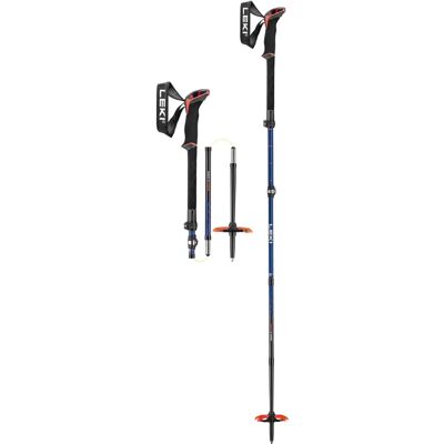 Leki Sherpa FX Carbon Midnight Blue/Dark Blue/Bright Red - Skistöcke Leki Sherpa FX Carbon Midnight Blue/Dark Blue/Bright Red - Skistöcke
