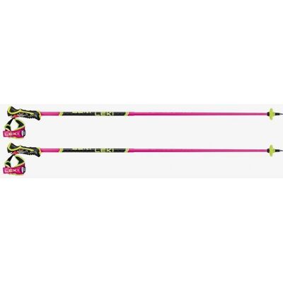 Leki Venom SL 3D Neonpink/Black/Neonyellow - Bastones de esquí Leki Venom SL 3D Neonpink/Black/Neonyellow - Bastones de esquí