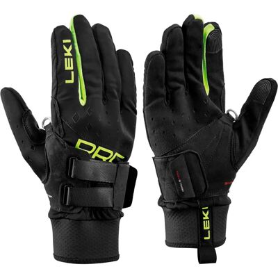 Guanti unisex Leki PRC Shark - Nero/Giallo neon - 6,5 Guanti unisex Leki PRC Shark - Nero/Giallo neon - 6,5