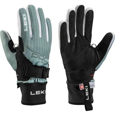 Leki Frauen Handschuhe Nordic THERMOPLUS SHARK - Schwarz/Grün - Handschuhe Leki Frauen Handschuhe Nordic THERMOPLUS SHARK - Schwarz/Grün - Handschuhe