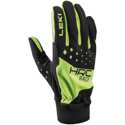 Leki HRC Race - Guantes de esquí de fondo - Negro/Amarillo Leki HRC Race - Guantes de esquí de fondo - Negro/Amarillo