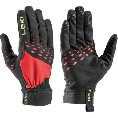 Leki Ultra Trail Storm - Schwarz, Rot, Neonyellow - Trailrunning Handschuhe Leki Ultra Trail Storm - Schwarz, Rot, Neonyellow - Trailrunning Handschuhe