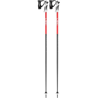 Leki Bold S antracit închis/roșu aprins/alb - 115 cm - Băț de schi alpin Leki Bold S antracit închis/roșu aprins/alb - 115 cm - Băț de schi alpin