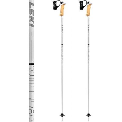 Leki Stella S Weiß/Silber/Weißgold 120 cm Skistöcke - Skifahren Leki Stella S Weiß/Silber/Weißgold 120 cm Skistöcke - Skifahren