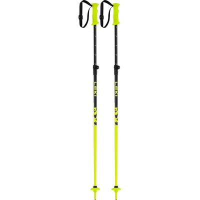 Leki Rider Vario - Neon żółte-Czarne kijki narciarskie Leki Rider Vario - Neon żółte-Czarne kijki narciarskie