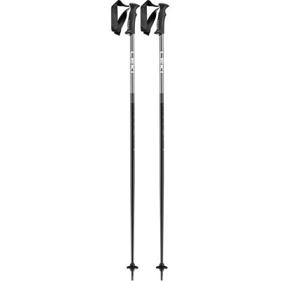 Leki Primacy kijki narciarskie - Czarny/Jasnoszary/Biały - 115cm Leki Primacy kijki narciarskie - Czarny/Jasnoszary/Biały - 115cm