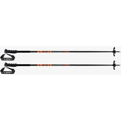 Bâtons Leki Pitch Back noir neonorange foncé - 110cm - Publicité Bâtons Leki Pitch Back noir neonorange foncé - 110cm - Publicité