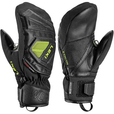 Leki Junior WCR C-Tech 3D Skihandschuhe - Schwarz/Eis-Lemon Leki Junior WCR C-Tech 3D Skihandschuhe - Schwarz/Eis-Lemon