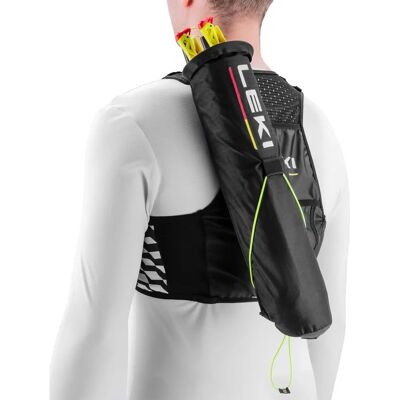 Gilet Trail Running Quiver LEKI - unisexe - noir - L/XL - Gilet de course Gilet Trail Running Quiver LEKI - unisexe - noir - L/XL - Gilet de course