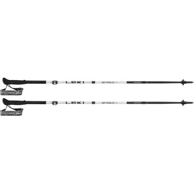 Bastones de senderismo Leki Skysolo FX.One Carbon - Ligeros, Ajustables, Duraderos Bastones de senderismo Leki Skysolo FX.One Carbon - Ligeros, Ajustables, Duraderos
