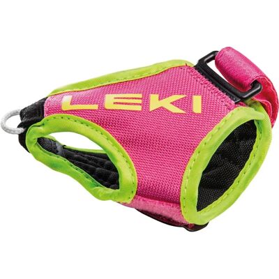 Leki Trigger Shark 2.0 - Support pour poignée de bâton de ski - Rose/Jaune néon - S/M/L Leki Trigger Shark 2.0 - Support pour poignée de bâton de ski - Rose/Jaune néon - S/M/L