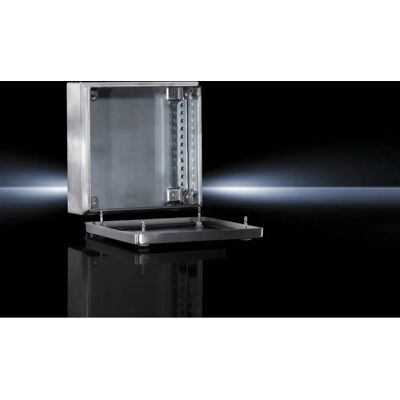 Rittal Caja de acero inoxidable 200 x 200 x 80mm - IP66 Rittal Caja de acero inoxidable 200 x 200 x 80mm - IP66
