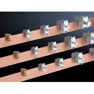 Rittal SV 3555.000 Messing Busbar Verbinder - 15 Stück Rittal SV 3555.000 Messing Busbar Verbinder - 15 Stück