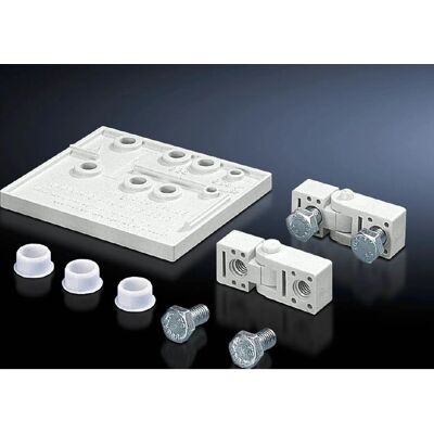 Hinge pour rack Rittal PK 9581.000 - Blanc - Publicité Hinge pour rack Rittal PK 9581.000 - Blanc - Publicité