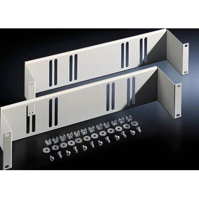 Rittal Rackmontagesatz - 2U, Stahl, Grau - Elektronikzubehör Rittal Rackmontagesatz - 2U, Stahl, Grau - Elektronikzubehör