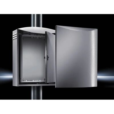 Rittal Étagère murale - IP55 Aluminium - Gris - 530x700x265 mm - Publicité Rittal Étagère murale - IP55 Aluminium - Gris - 530x700x265 mm - Publicité