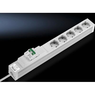 Rittal DK 7240.240 Verlängerung - 5 Steckdosen, 2m, Indoor Grau Rittal DK 7240.240 Verlängerung - 5 Steckdosen, 2m, Indoor Grau