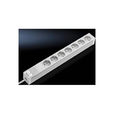 Rittal 7240.510 Multipresa - 7 Prese, Interno, Bianco Rittal 7240.510 Multipresa - 7 Prese, Interno, Bianco