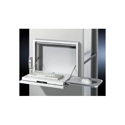Rittal SZ 2379.900 - Metall Mouse-Pad Ablage, ausziehbar, Grau Rittal SZ 2379.900 - Metall Mouse-Pad Ablage, ausziehbar, Grau