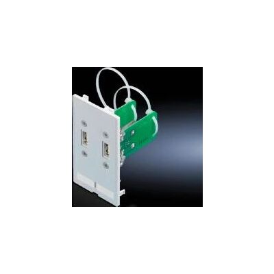Rittal 2482.540 Steckdose - USB-A, Weiß Rittal 2482.540 Steckdose - USB-A, Weiß