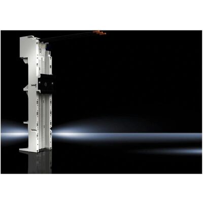 Adaptateur rail DIN en polyamide RAL 7035 - 45x208mm - 25A, 3P - Publicité Adaptateur rail DIN en polyamide RAL 7035 - 45x208mm - 25A, 3P - Publicité
