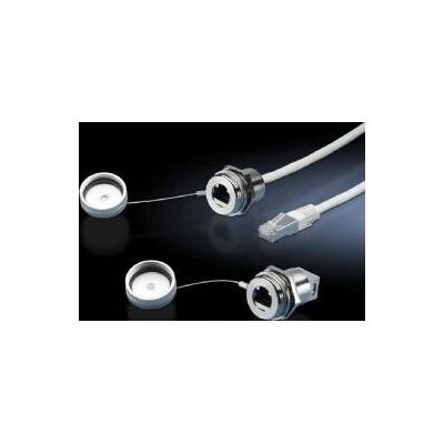 Rittal 2482.710 Netzwerkkabel Adapter - RJ45, 1m, Weiß Rittal 2482.710 Netzwerkkabel Adapter - RJ45, 1m, Weiß