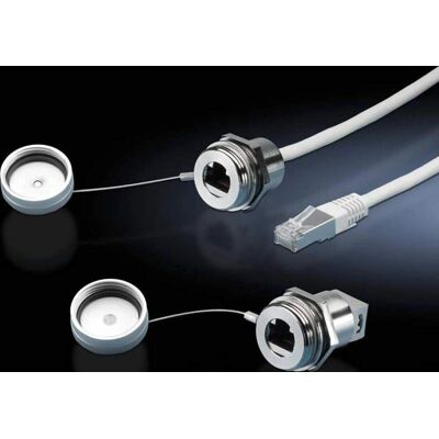 Rittal - Wandmodul 2482.730 - RJ45 - Mehrfarbig Rittal - Wandmodul 2482.730 - RJ45 - Mehrfarbig