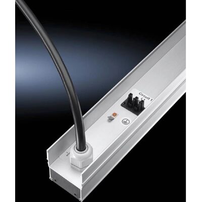 Rittal DK 7856.005 Barre de distribution en aluminium - 3 phases, 2m - Publicité Rittal DK 7856.005 Barre de distribution en aluminium - 3 phases, 2m - Publicité
