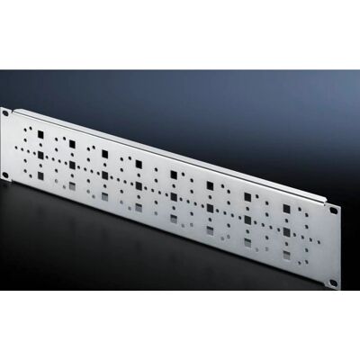 Rittal DK 7151.300 Stahl-Montageplatte - 2U Rackzubehör Rittal DK 7151.300 Stahl-Montageplatte - 2U Rackzubehör