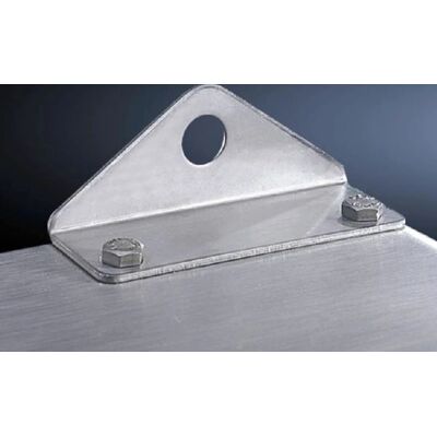 Rittal Ángulo de pared para AE - Acero inoxidable - Pack de 4 - Soporte de pared Rittal Ángulo de pared para AE - Acero inoxidable - Pack de 4 - Soporte de pared