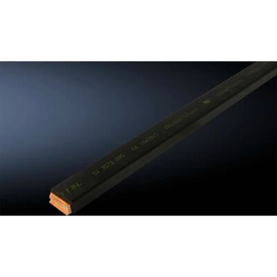 Rittal 3572.005 Barre en cuivre - Lamellée 2000mm - Barre de distribution - Publicité Rittal 3572.005 Barre en cuivre - Lamellée 2000mm - Barre de distribution - Publicité