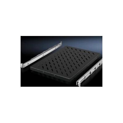 Rittal Rack-Hylle 1.5U 19 Zoll Schwarz Rittal Rack-Hylle 1.5U 19 Zoll Schwarz