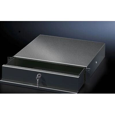 Rittal DK 5502.325 Stahl Schublade 3U für 19-Zoll Rack Rittal DK 5502.325 Stahl Schublade 3U für 19-Zoll Rack