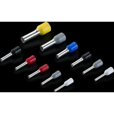 Rittal AS 4050.744 - Embout d'extrémité de câble, Rouge, 1 mm², 8 mm, Partiellement isolé - Publicité Rittal AS 4050.744 - Embout d'extrémité de câble, Rouge, 1 mm², 8 mm, Partiellement isolé - Publicité