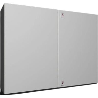 Rittal RAL 7035 Stahl 2-türiger Schaltschrank - Electric enclosure Rittal RAL 7035 Stahl 2-türiger Schaltschrank - Electric enclosure