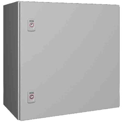 Rittal Hellgrau Stahl-Schaltschrank - IP66, 500x500x300 mm Rittal Hellgrau Stahl-Schaltschrank - IP66, 500x500x300 mm