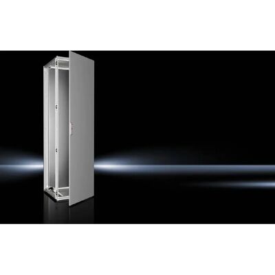 Rittal Graues Serverrack - IP55 Stahl 1-Tür 600x2000mm Rittal Graues Serverrack - IP55 Stahl 1-Tür 600x2000mm