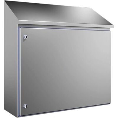 Armoire électrique en acier inoxydable Rittal - IP66 compact 810x821x300mm - Publicité Armoire électrique en acier inoxydable Rittal - IP66 compact 810x821x300mm - Publicité