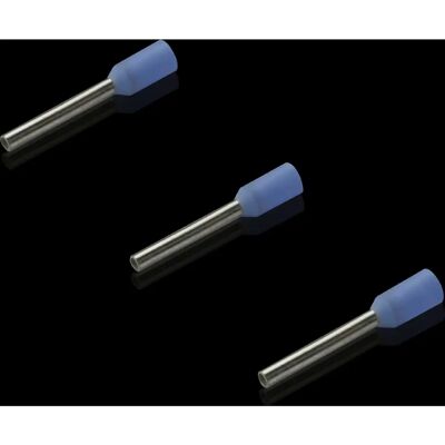 Rittal AS 4050.754 - Endekappe, 0.25mm², Lys blå, 8mm Rittal AS 4050.754 - Endekappe, 0.25mm², Lys blå, 8mm