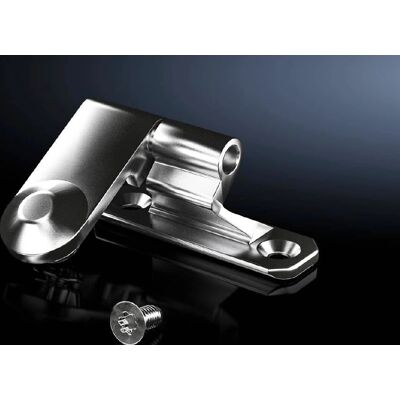 Rittal VX 8106.260 Hinges - Dörrhängslar, Sidovägg, 180° öppning, Stål, RAL7035 Rittal VX 8106.260 Hinges - Dörrhängslar, Sidovägg, 180° öppning, Stål, RAL7035