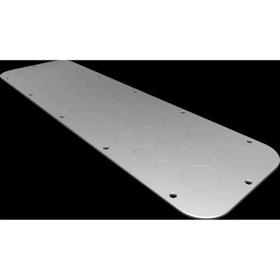 Rittal AX 2574.100 Rackplatte - Stahl, Grau Rittal AX 2574.100 Rackplatte - Stahl, Grau