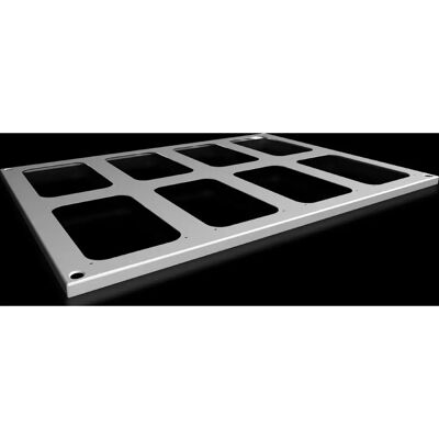Rittal SV 9681.586 Racktopp - Stahl, Grau, 800x600mm Rittal SV 9681.586 Racktopp - Stahl, Grau, 800x600mm