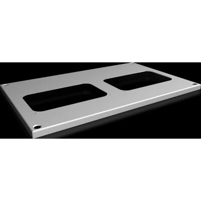 Rittal 9681.564 Stahl Racktopppcover - 600x400mm, Grau Rittal 9681.564 Stahl Racktopppcover - 600x400mm, Grau