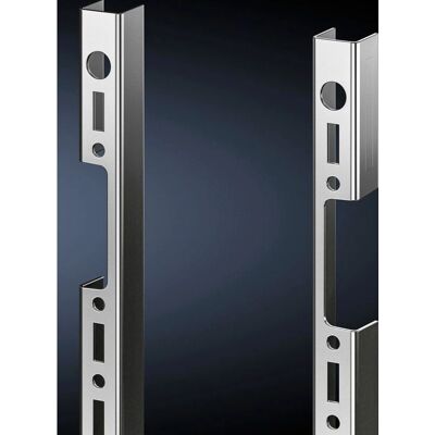 Rittal AX 2311.076 Montageschiene - Stahlblech, 698 mm, 2 Stück, Silber Rittal AX 2311.076 Montageschiene - Stahlblech, 698 mm, 2 Stück, Silber